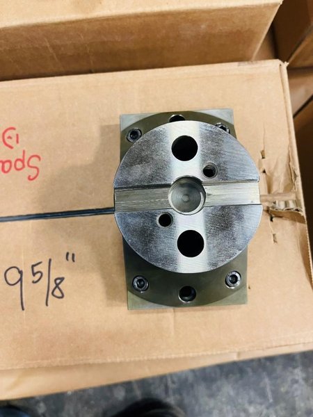 New, 34” Rohm Hydraulic Indexing Chuck with Hydraulic Power Unit