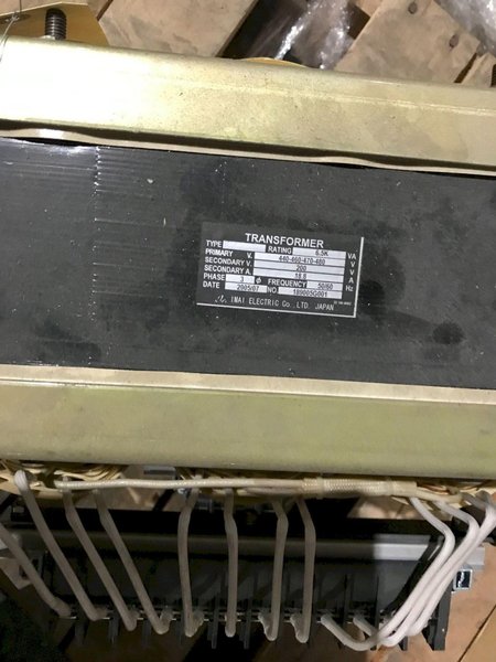 IMAI ELECTRIC 189005G001 TRANSFORMER 6.5KVA USED