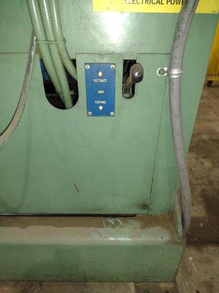 10,000 LB X 24&quot; JAYBIRD MODEL CRM 10-2460 MOTORIZED UNCOILER COIL REEL: STOCK #22386