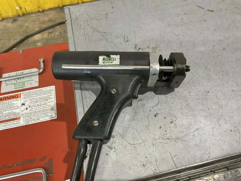 3/8" PRO-WELD MODEL #CD-512 STUD WELDER &amp; QUANTITY OF STUDS &amp; TOOLING: STOCK #22325
