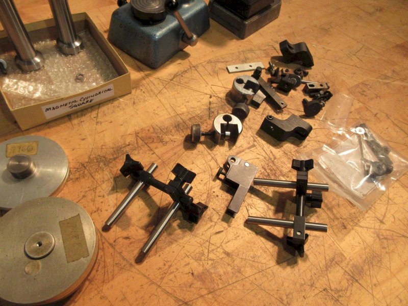 Height Gage Stands w/ Magnetic Cylindrical Squares &amp; More!- Auction Item