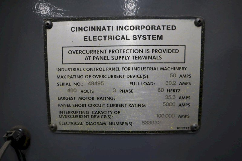 Cincinnati 350 FMII x 10 FT CNC Hydraulic Press Brake with Ram Tilt and Crowning