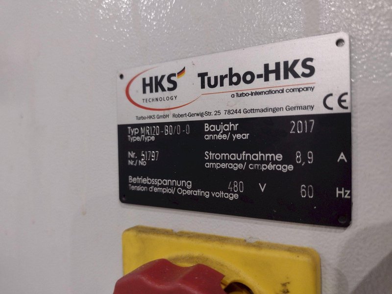 30 GPM ZYKLOMAT MODEL #AKBF-R CONTINUOUS COMPACT BELT FILTER, WITH TURBO-HKS CENTRIFUGE SEPERATOR: YOBRO #24734