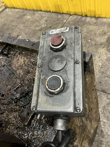 30,000 LBS X 36" PERFECTO COIL FEED LINE, COIL REEL UNCOILER &amp; STRAIGHTENER: YOBRO #24871