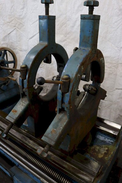 33" X 168" HAMBURG ENGINE LATHE: STOCK #72800