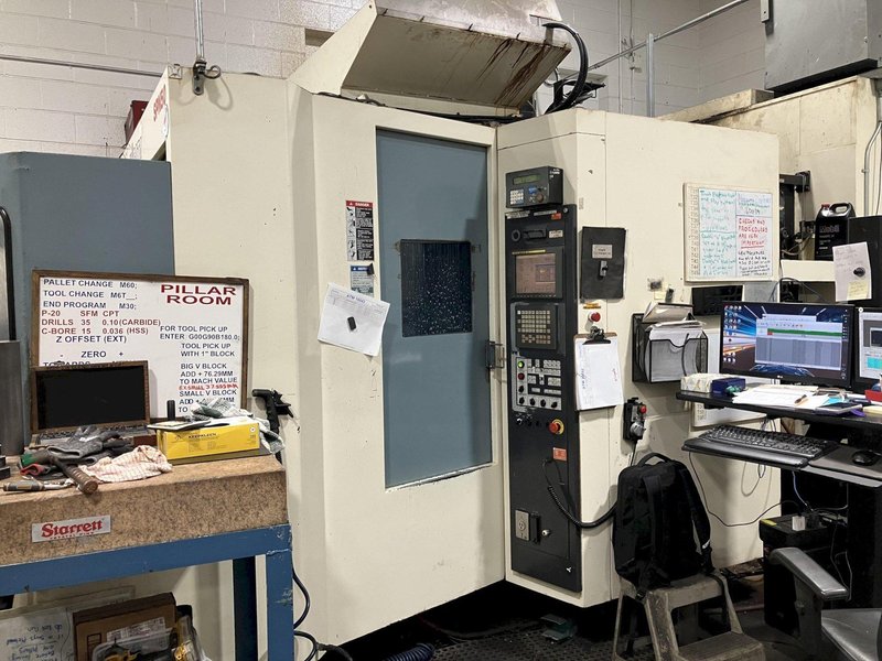 NIIGATA SPN-50 4-AXIS HORIZONTAL MACHINING CENTER