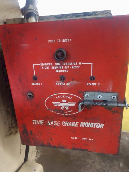 46 TON FEDERAL OBI PRESS; 2" STROKE, NEW 1989: STOCK #14321