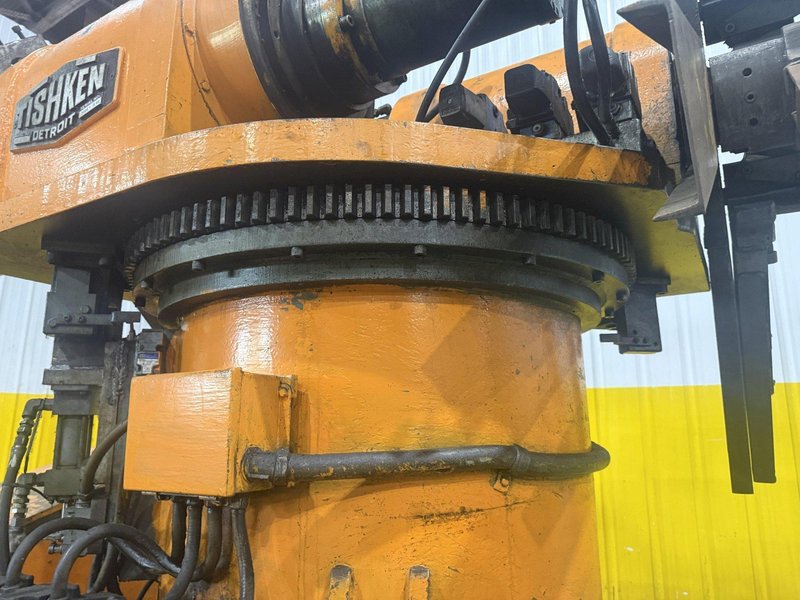 15,000 LB X 16" TISHKEN MODEL #HR-160 DOUBLE END REEL &amp; CAR: YOBRO #25253
