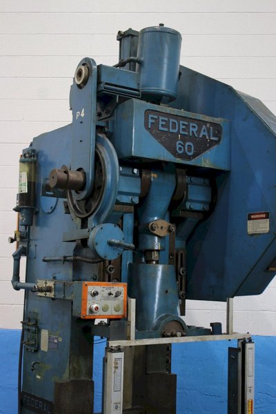 60 TON FEDERAL ADJUSTABLE BED PRESS STK#72833