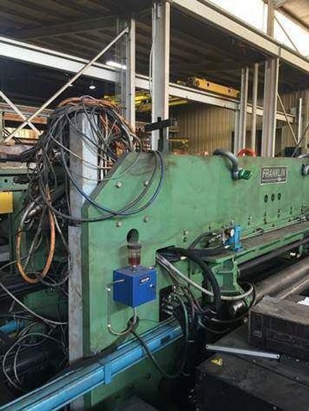 Franklin PF 196 x 72 CNC Plasma/Punch Fabricator