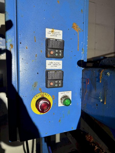 3,000 PSI LEADER ENGINEERING FABRICATION HEAT PRESS. STOCK #0432026