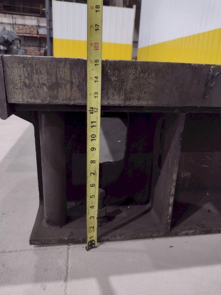 92&quot; X 120&quot; HEAVY DUTY STEEL SURFACE PLATE LAYOUT TABLE: STOCK #19730