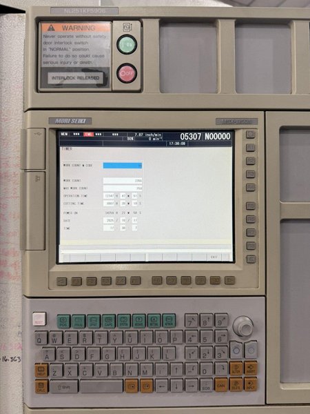 Mori Seiki NL2500SY/1250 CNC Turning Center – Long Bed Sub Spindle Y Axis Lathe