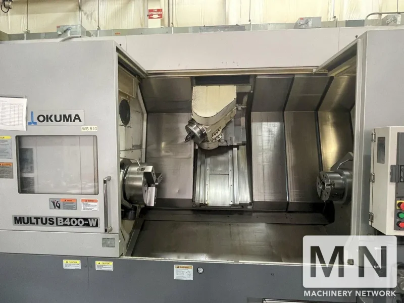 Okuma Multus B400-W CNC Lathe, 2008