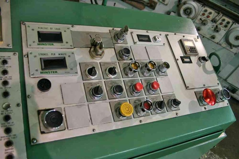 30 TON MINSTER MODEL #TR2-30 PULSAR HIGH SPEED SSDC PRESS 1.25" STROKE: STOCK 22480