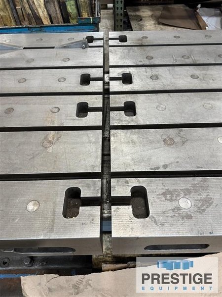 52&quot; x 388&quot; x 34&quot; T-Slotted Planer Table