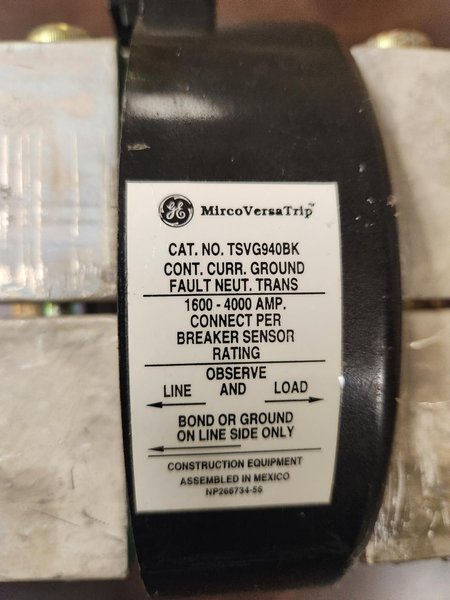GENERAL ELECTRIC AKR10C4F4005 MIRCOVERSA 4000 AMP CONVERSION KIT NIB