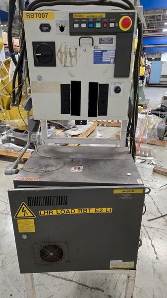 FANUC M-16IB/20 + R-J3IB ROBOT ARM AND CONTROL PANEL NO TEACH PENDANT USED