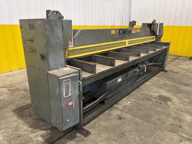 10' x 10 GA ROPER WHITNEY PEXTO MODEL #10-H-10 HYDRAULIC SHEAR: STOCK #22973