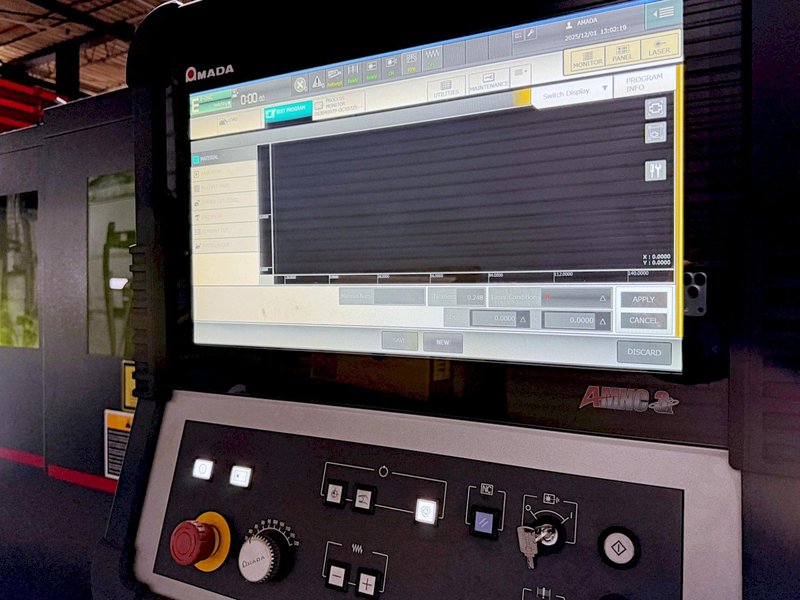 Amada Ensis 3015 AJ 12KW Fiber w/ Automation