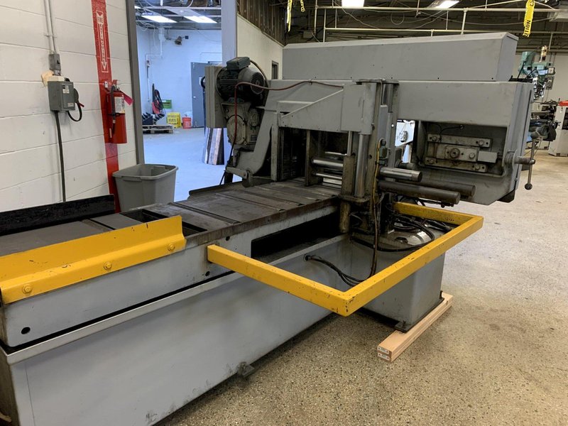 Hyd-Mech Model S-23A Fully Automatic Horizontal Cut-Off Saw, New 2001.