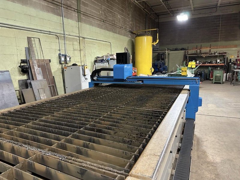 6’ x 24’ With Extension Rails AKS P0624-585 Accu-Kut CNC Plasma Table –  HPR260XD, 2016