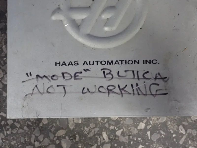 HAAS AUTOMATION INC BRUSHLESS ROTARY CONTROL