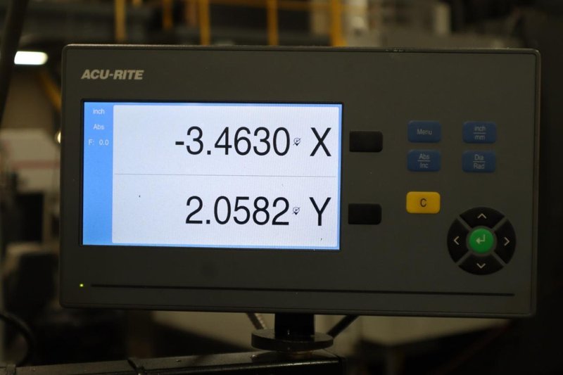 Bridgeport Series I Milling Machine - Acu-Rite 2-Axis DRO- Auction Item