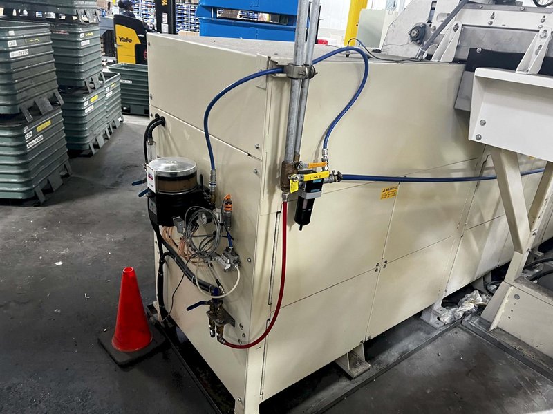 USED ALMCO MODEL V-14120 CONTINUOUS THRU-FEED VIBRATORY FINISHING SYSTEM, Stock# 11131, Year: 2022