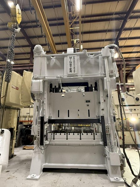 200-ton Minster E2-200-72-42 Hevi-Stamper Straight Side Stamping Press For Sale, Year 1981