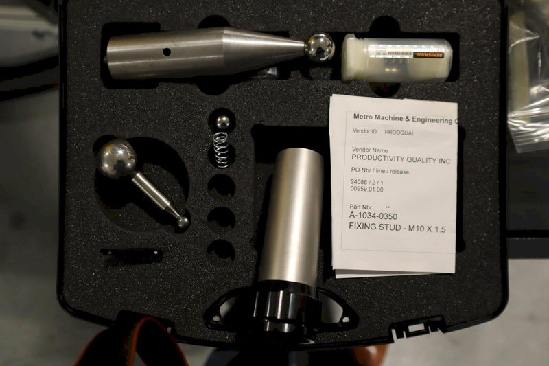 Renishaw Probe Equpment, Styluses, Wrenches, and Calibration Ball- Auction Item