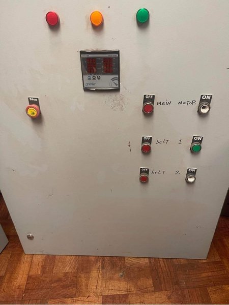 10-15 TON PER HOUR INDUSTRIAL TIRE SHREDDER STOCK #2991