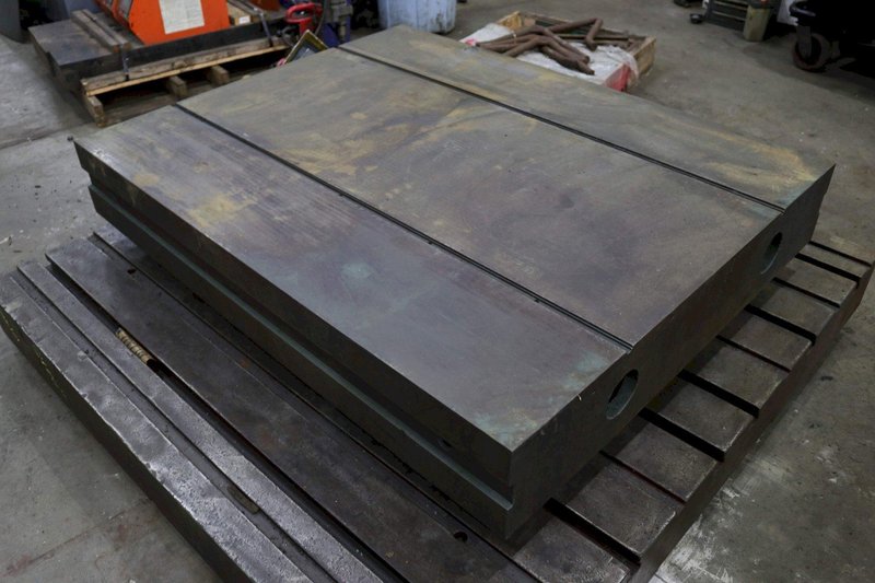 48&#039; X 60&#039; X 8-3/4&#039; CAST IRON LAYOUT PLATE:   STOCK #4511