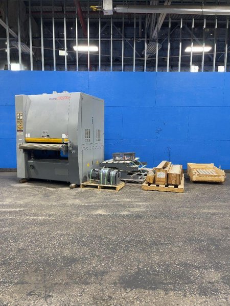 BOARKE MACHINE CO 85” X 50” BELT SANDER   -  BKM-52103NRK