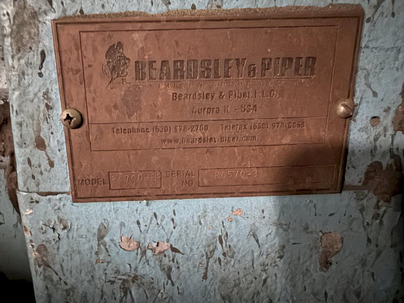 used b and p model 84700 muller gearbox s/n 80570-3