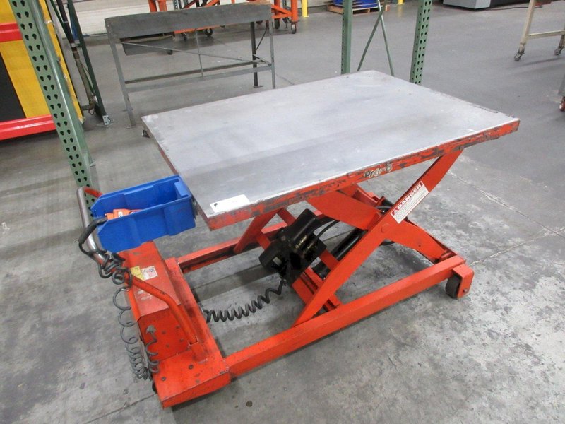 Presto 24V Lift Table, 1500lb Capacity- Auction Item