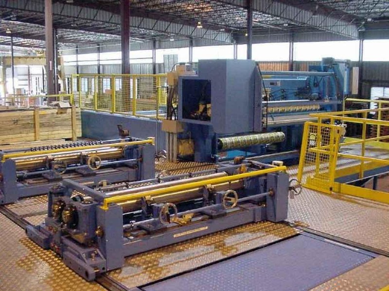 72" x 0.015" x 40,000lb Kampf Aluminum Slitting Line