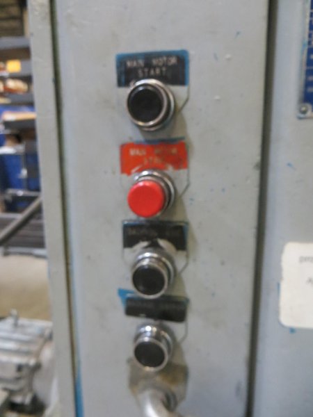 Niagara Model 76B 1/4 Power Squaring Shear with  5&#039; Squaring Arm and 2-Front Sheet Supports- Auction Item