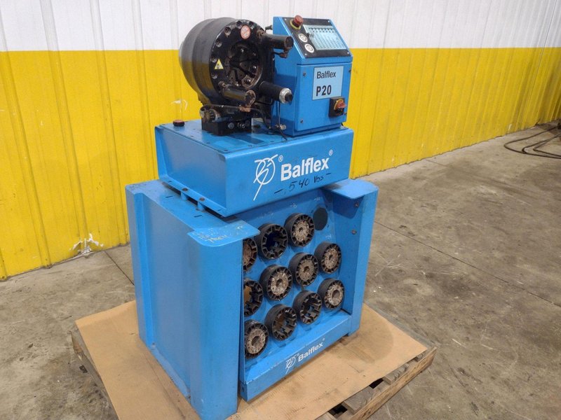 1.5" BALFLEX MODEL #P20 HYDRAULIC HOSE CRIMPER : YOBRO 25555