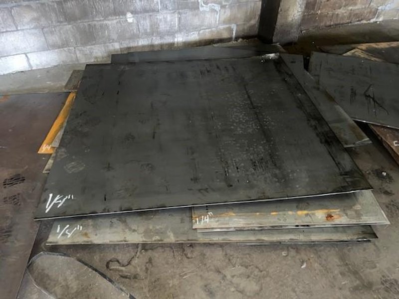 1/4" - 60" X 60" STEEL PLATE / SHEET STOCK# 3785