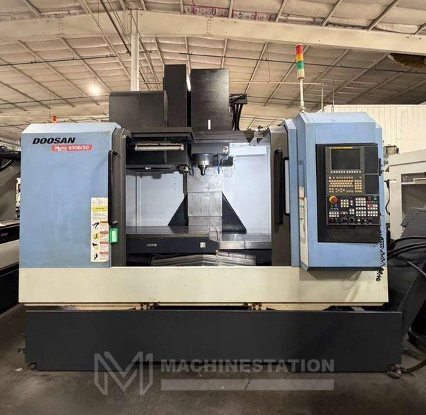 Doosan MYNX 6500/50 CNC Vertical Machining Center – 50 Taper Mill