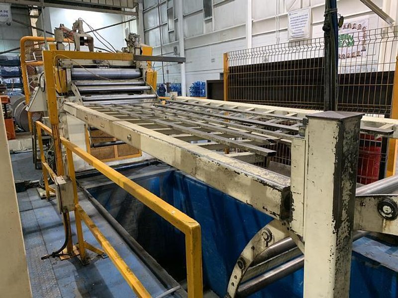 30,000 LB X 48" X .160" PERFECTO SERVO FEEDLINE. STOCK # 0955820