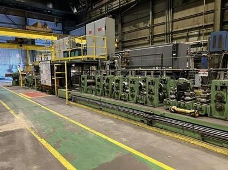 4" x .120" Stainless Tube Mill Line