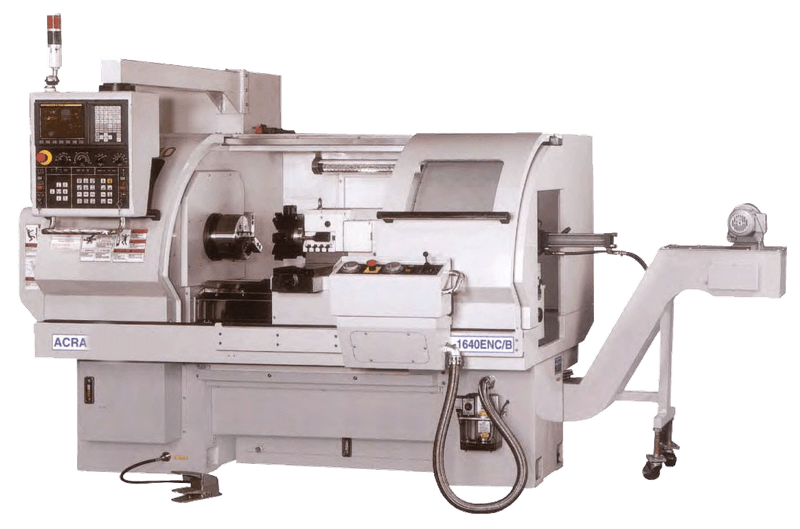 16&quot; X 60&quot; ACRA MODEL 1660 ENC CNC LATHE WITH FANUC OI MATE TD CONTROLLER