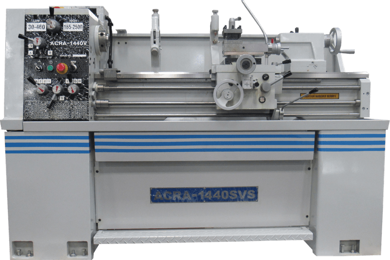 14" X 40" ACRA MODEL 1440SVS PRECISION VARIABLE SPEED GAP BED ENGINE LATHE