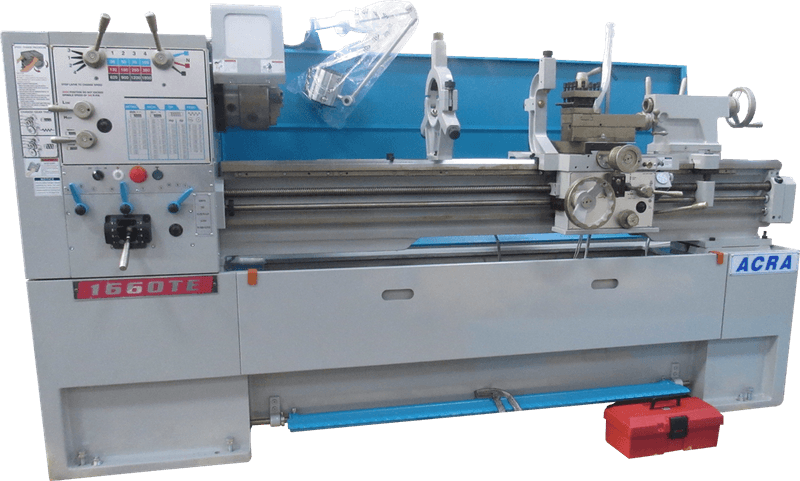 16&quot; X 60&quot; ACRA MODEL 1660TE PRECISION GAP BED ENGINE LATHE (12 SPEED)