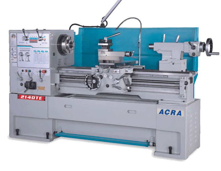 21&quot; X 40&quot; ACRA MODEL 2140TE (3-1/8&quot; BORE) PRECISION HIGH SPEED GAP BED ENGINE LATHE