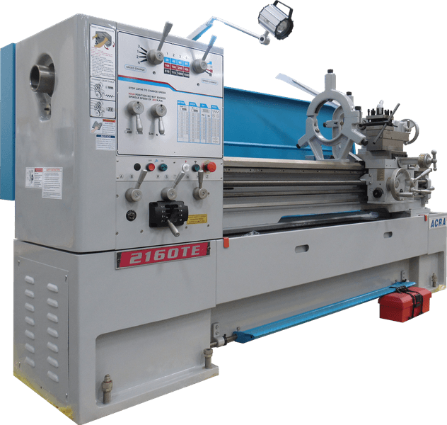 21&quot; X 60&quot; ACRA MODEL 2160TE (3-1/8&quot; BORE) PRECISION HIGH SPEED GAP BED ENGINE LATHE