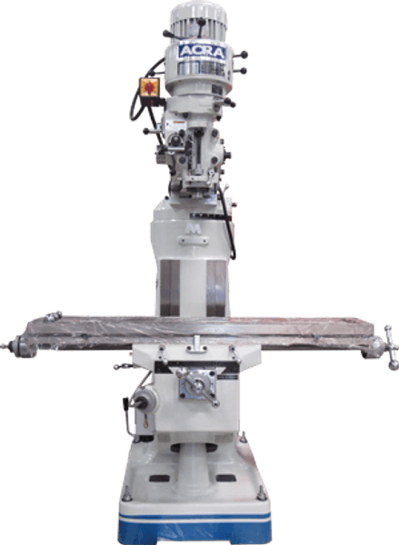 ACRA MODEL 2S VERTICAL STEP PULLEY MILLING MACHINE