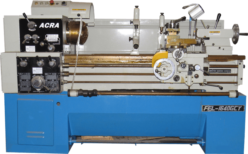 16&quot; X 40&quot; ACRA MODEL 1640GCY PRECISION GAP BED ENGINE LATHE